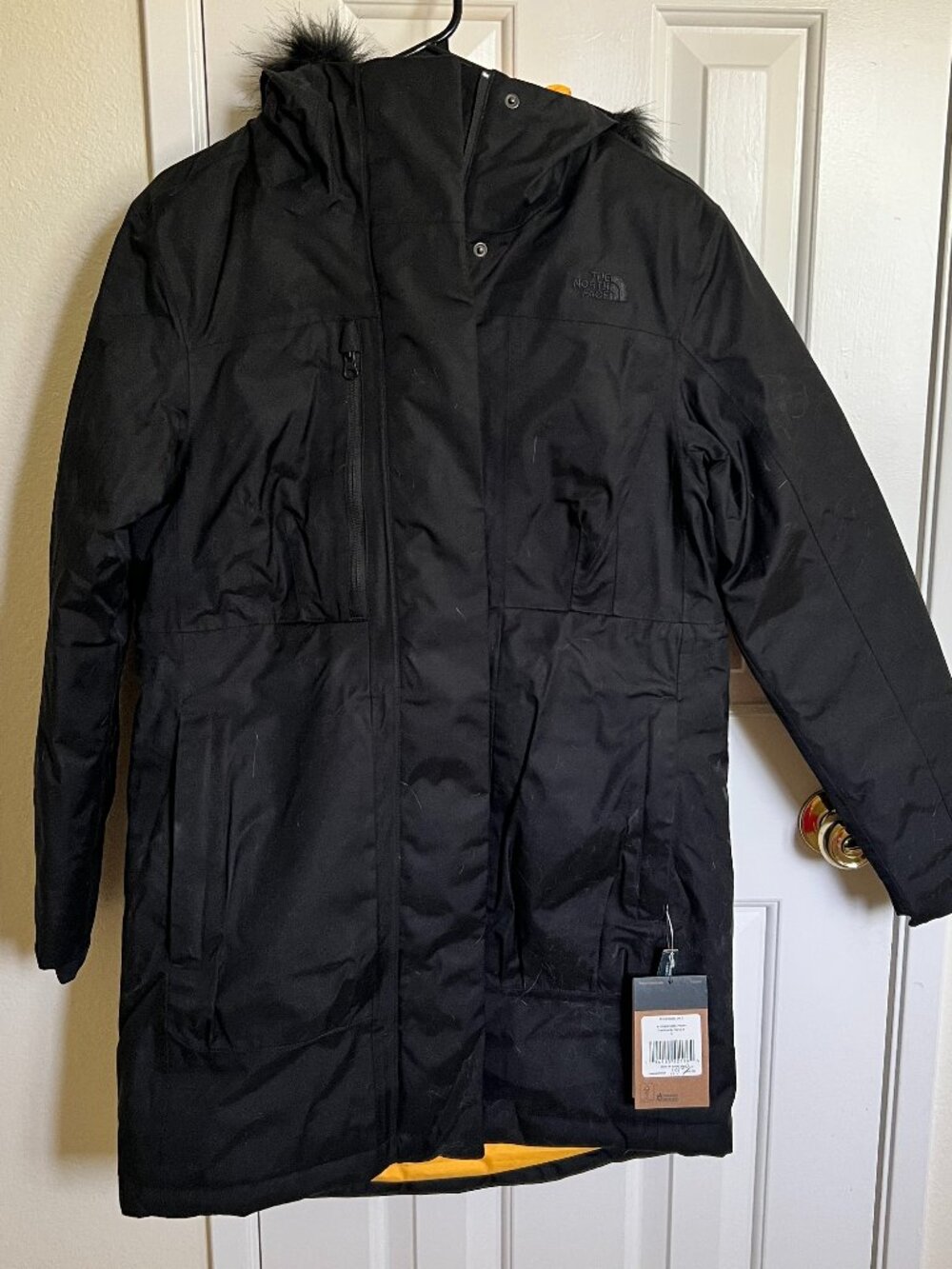 The North Face Women's Downtown Parka Down Jacket, Black, Size S